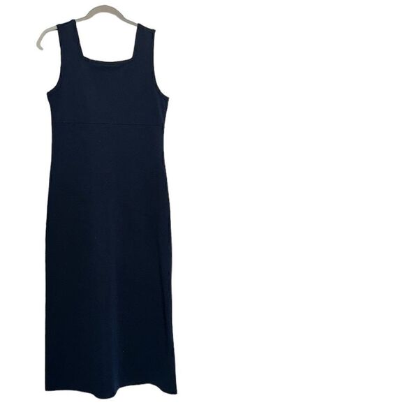 Liz Claiborne Blue Midi Dress(Size Small) - Picture 3 of 5